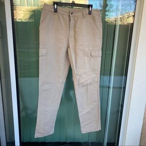 Golite Men's Hommes Brown Pant Size 34 Inseam 31”- 100% Cotton
